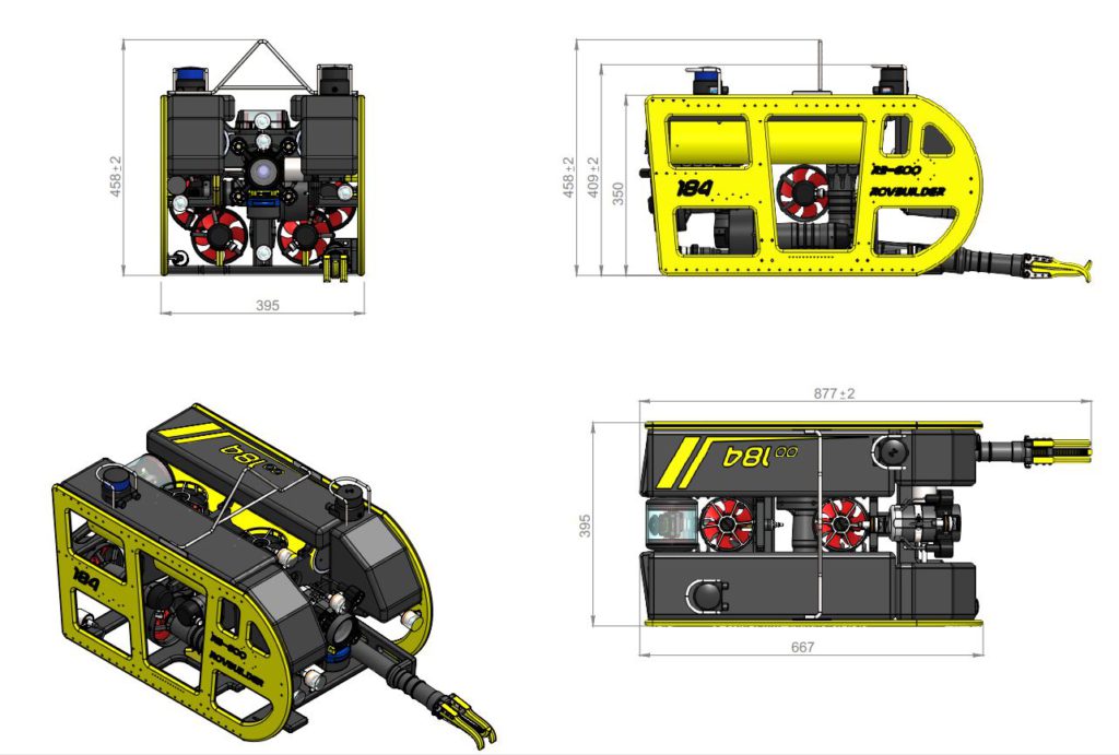 Product Rovbuilder ROV RB-600D